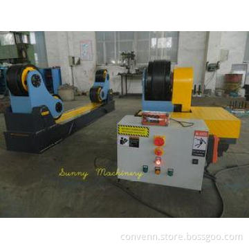 PU Wheels Conventional Welding Rotator 80Ton Bolt Adjustmen
